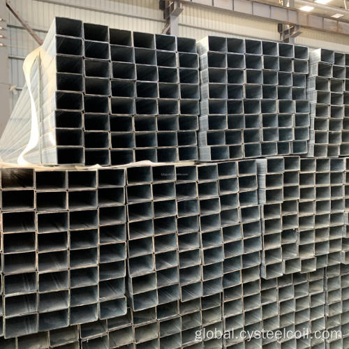 Q235 Galvanized Square Steel Pipe Q235 Galvanized Rectangular Steel Tubes Supplier